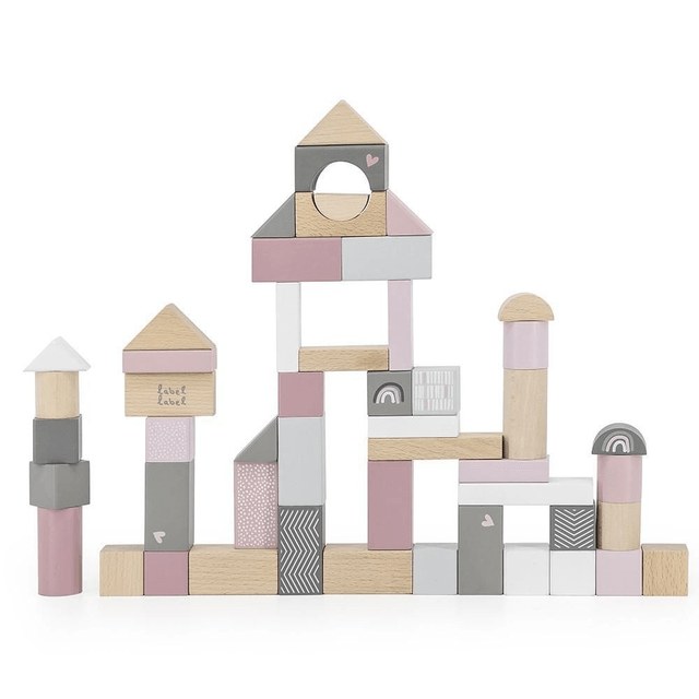 Bloc de construction en bois 