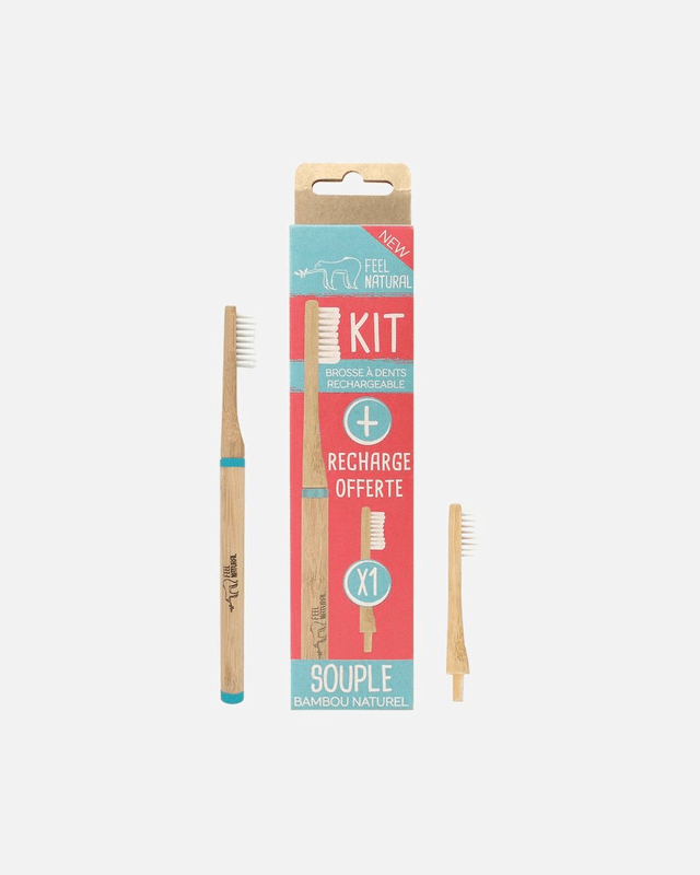 Kit brosse dents tête rechargeable 