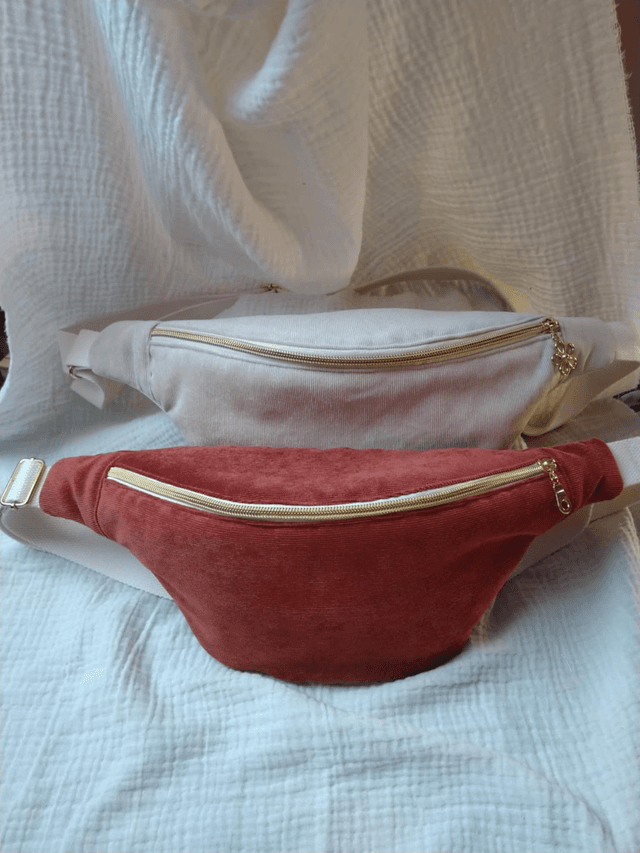 Sac banane Cognac