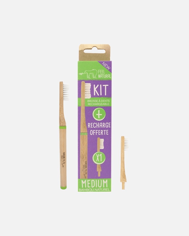 Kit brosse dents tête rechargeable 
